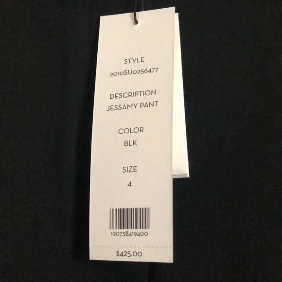 NWT Veronica Beard Jessamy pant size 4. - Picture 4 of 9